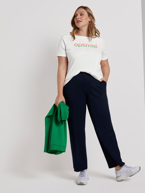 T-Shirt mit Print - Frauen - Off White T-Shirt mit Print - Frauen - Off White - 3 - My True Me