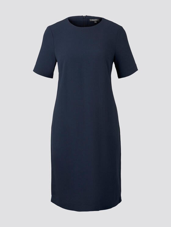 Jurk met strepen - - Sky Captain Blue Jurk met strepen - - Sky Captain Blue - 7 - Mine to five