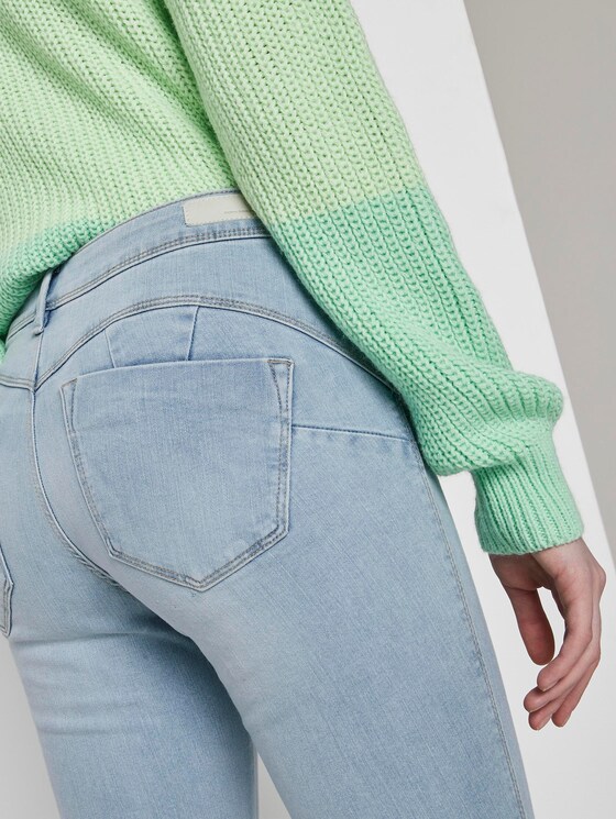 Nela Extra Skinny Push Up Effect - Frauen - light stone wash denim Nela Extra Skinny Push Up Effect - Frauen - light stone wash denim - 10 - TOM TAILOR Denim