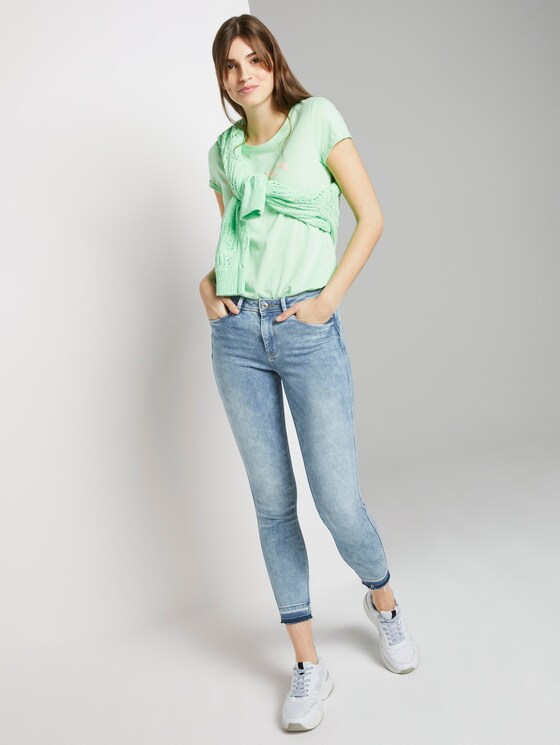 Nela Extra Skinny Push Up Effect - Women - random bleached blue denim Nela Extra Skinny Push Up Effect - Women - random bleached blue denim - 3 - TOM TAILOR Denim