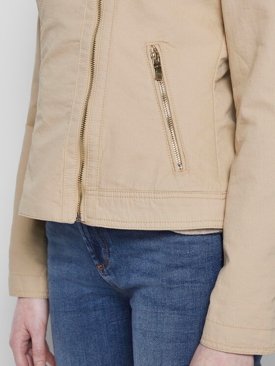 Bikerjacke - Frauen - cream toffee Bikerjacke - Frauen - cream toffee - 10 - TOM TAILOR