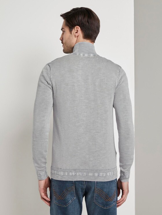 Strukturierte Strickjacke - Männer - Artemis Grey Strukturierte Strickjacke - Männer - Artemis Grey - 2 - TOM TAILOR