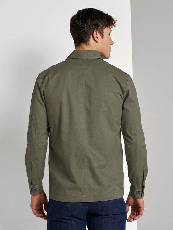 Grüne Hemdjacke - Männer - Olive Night Green Grüne Hemdjacke - Männer - Olive Night Green - 2 - TOM TAILOR