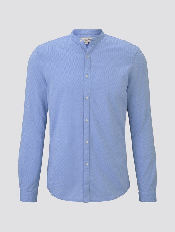 Strukturiertes Hemd - Männer - light blue dobby structure Strukturiertes Hemd - Männer - light blue dobby structure - 7 - TOM TAILOR Denim