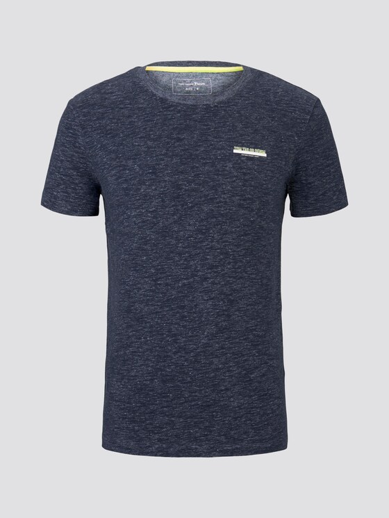 T-Shirt mit Print - Männer - Sky Captain Blue Non-Solid T-Shirt mit Print - Männer - Sky Captain Blue Non-Solid - 7 - TOM TAILOR Denim