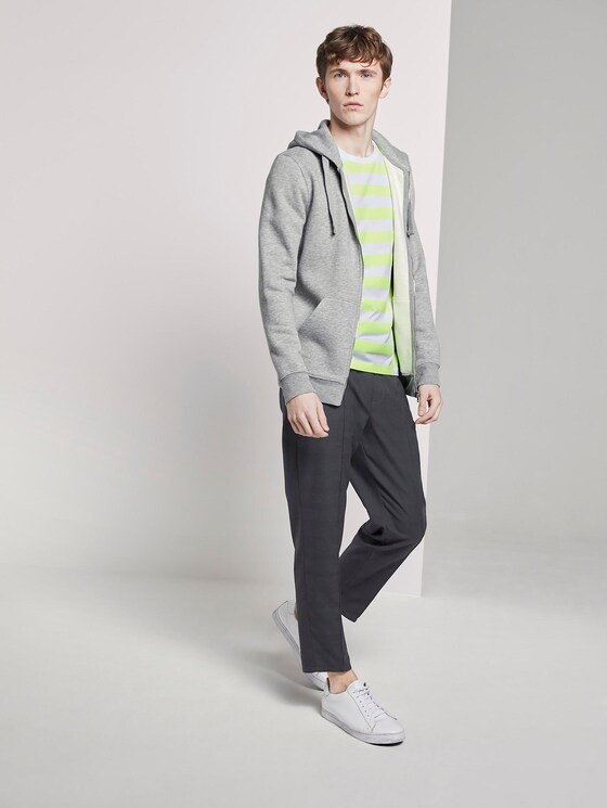 Gestreiftes T-Shirt - Männer - neon green regular big stripe Gestreiftes T-Shirt - Männer - neon green regular big stripe - 3 - TOM TAILOR Denim