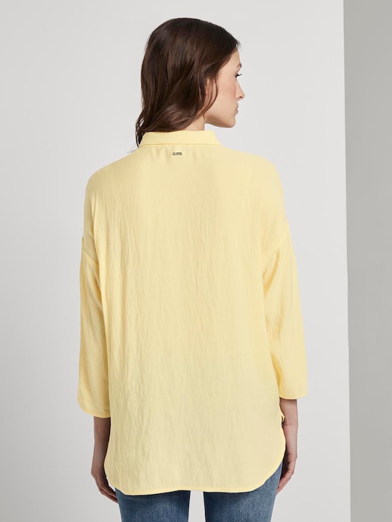 Fließendes Oversized-Hemd - Frauen - pale yellow Fließendes Oversized-Hemd - Frauen - pale yellow - 2 - TOM TAILOR Denim