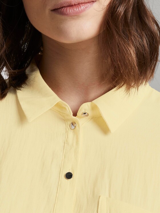 Fließendes Oversized-Hemd - Frauen - pale yellow Fließendes Oversized-Hemd - Frauen - pale yellow - 9 - TOM TAILOR Denim