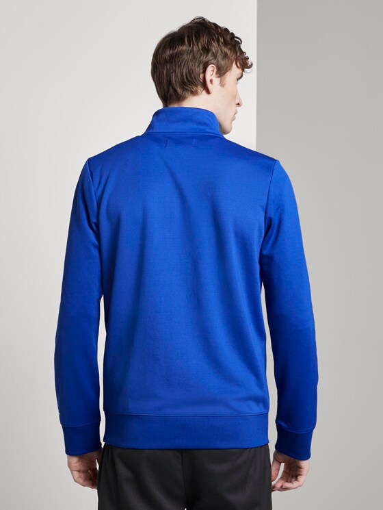 Half-Zip Sweatshirt - Männer - bright king blue Half-Zip Sweatshirt - Männer - bright king blue - 2 - TOM TAILOR Denim
