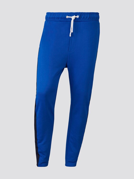 Jogginghose mit Tape - Männer - bright king blue Jogginghose mit Tape - Männer - bright king blue - 7 - TOM TAILOR Denim
