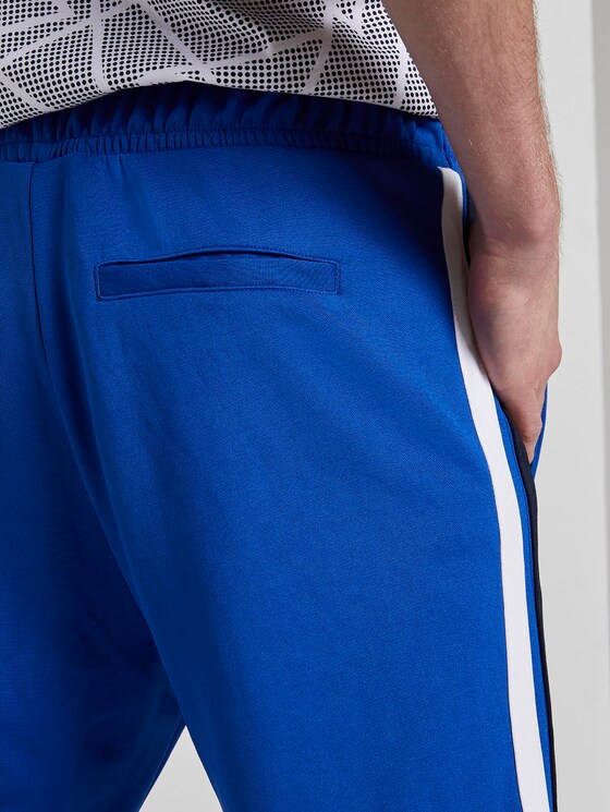 Jogginghose mit Tape - Männer - bright king blue Jogginghose mit Tape - Männer - bright king blue - 9 - TOM TAILOR Denim