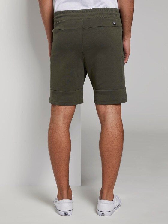 Sweatshorts mit Kordelbund - Männer - Woodland Green Sweatshorts mit Kordelbund - Männer - Woodland Green - 2 - TOM TAILOR Denim