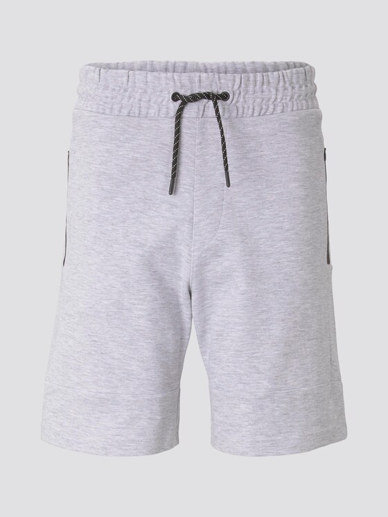 Sweatshorts mit Kordelbund - Männer - Light Stone Grey Melange Sweatshorts mit Kordelbund - Männer - Light Stone Grey Melange - 7 - TOM TAILOR Denim