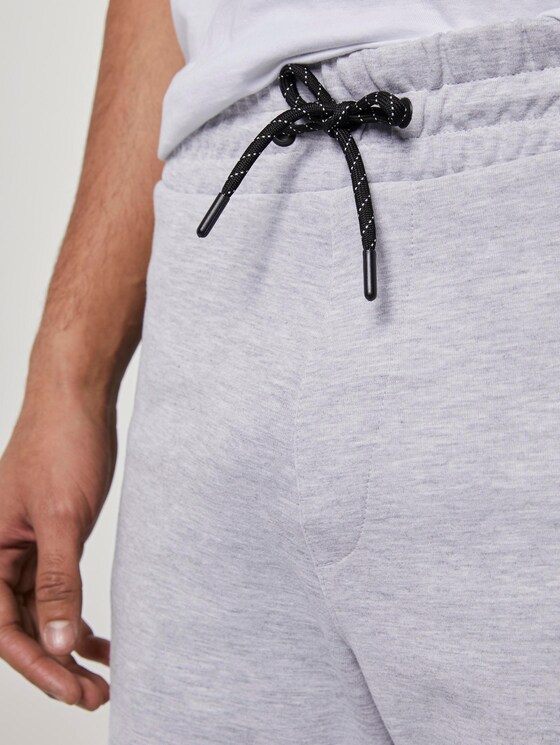 Sweatshorts mit Kordelbund - Männer - Light Stone Grey Melange Sweatshorts mit Kordelbund - Männer - Light Stone Grey Melange - 9 - TOM TAILOR Denim