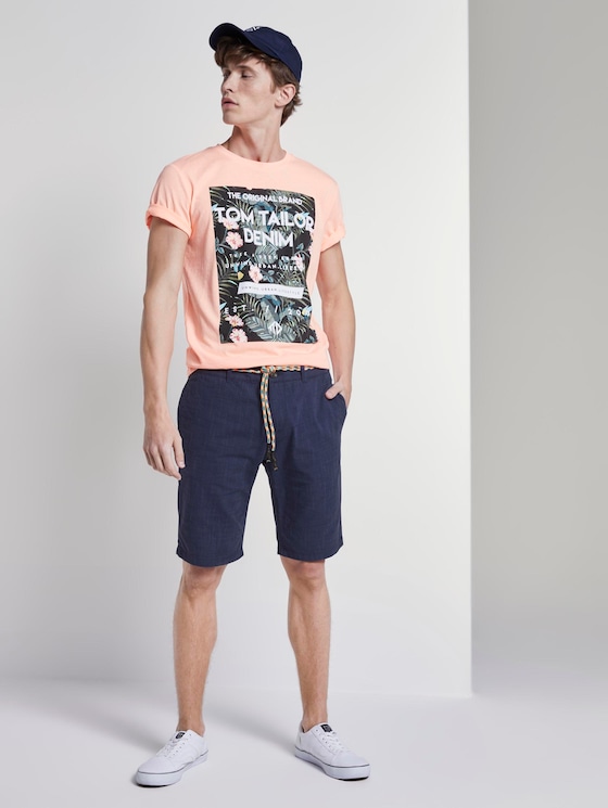 drawstring chino shorts mens