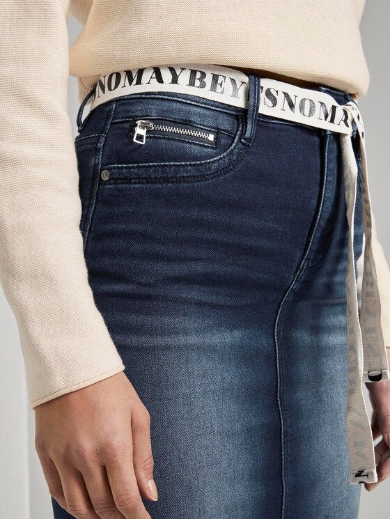 Denim rok met riem tot knoop - Vrouwen - dark stone wash denim Denim rok met riem tot knoop - Vrouwen - dark stone wash denim - 9 - TOM TAILOR