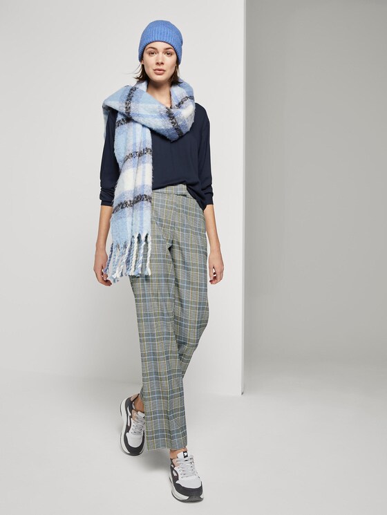Blouse met V-hals - Vrouwen - Sky Captain Blue Blouse met V-hals - Vrouwen - Sky Captain Blue - 3 - TOM TAILOR