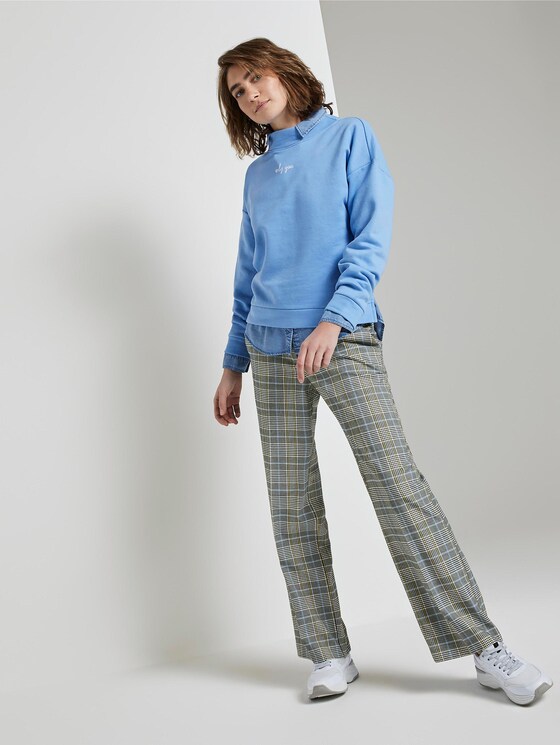 Sweatshirt met opstaande kraag - Vrouwen - sea blue Sweatshirt met opstaande kraag - Vrouwen - sea blue - 3 - TOM TAILOR
