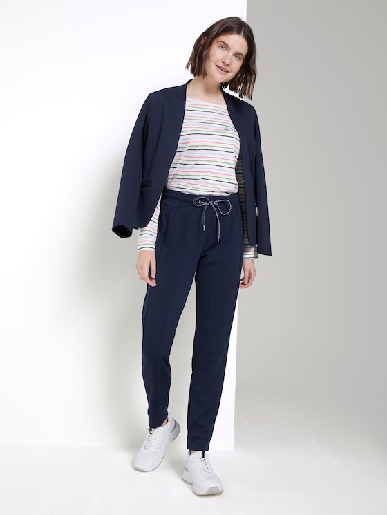 Sportliche Hose in Ankle-Länge - Frauen - Sky Captain Blue Sportliche Hose in Ankle-Länge - Frauen - Sky Captain Blue - 3 - TOM TAILOR