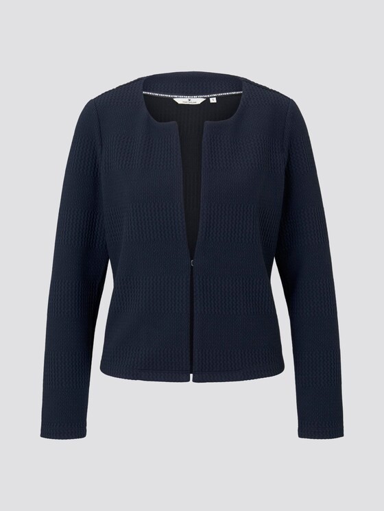 Strukturierter Blazer - Frauen - Sky Captain Blue Strukturierter Blazer - Frauen - Sky Captain Blue - 7 - TOM TAILOR