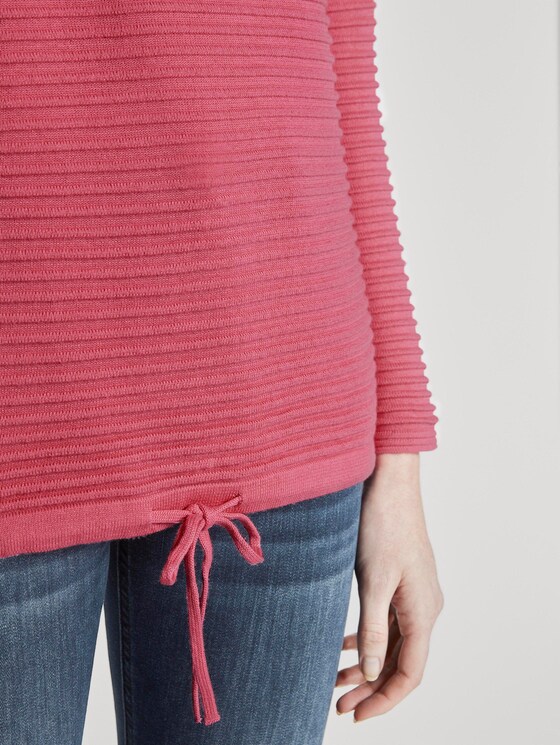 Strukturierter Pullover - Frauen - charming pink Strukturierter Pullover - Frauen - charming pink - 9 - TOM TAILOR