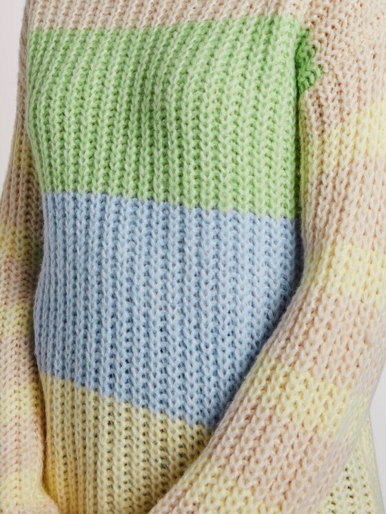 Sweater im Color-Block-Design - Frauen - vanilla melange Sweater im Color-Block-Design - Frauen - vanilla melange - 10 - TOM TAILOR