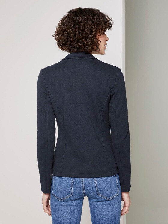 strukturierter Blazer - Frauen - Sky Captain Blue strukturierter Blazer - Frauen - Sky Captain Blue - 2 - TOM TAILOR