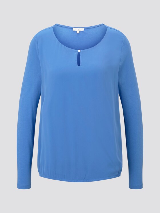 T-shirt - Women - sicilian blue T-shirt - Women - sicilian blue - 7 - TOM TAILOR