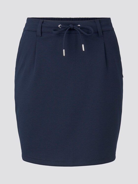 Sporty skirt with a drawstring - Women - Real Navy Blue Sporty skirt with a drawstring - Women - Real Navy Blue - 7 - TOM TAILOR Denim