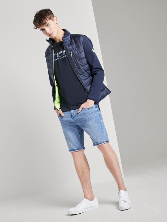 T-Shirt mit Print - Männer - Sky Captain Blue T-Shirt mit Print - Männer - Sky Captain Blue - 3 - TOM TAILOR Denim
