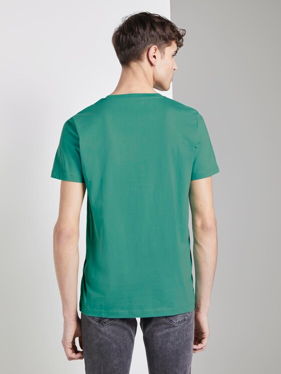 T-Shirt mit Print - Männer - spearmint green T-Shirt mit Print - Männer - spearmint green - 2 - TOM TAILOR Denim