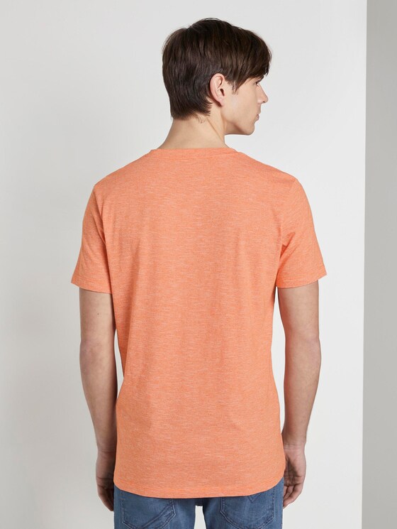 Gestreiftes T-Shirt - Männer - orange yarn dye stripe Gestreiftes T-Shirt - Männer - orange yarn dye stripe - 2 - TOM TAILOR Denim