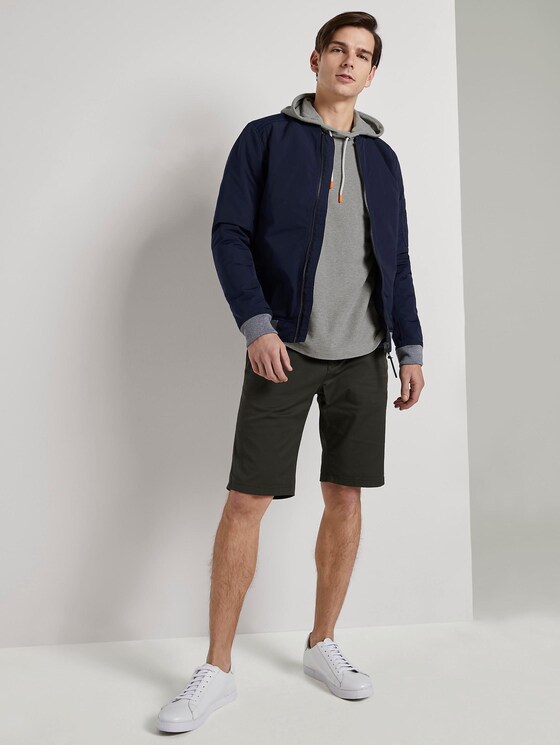 Hoodie in Mélange-Optik - Männer - Light Stone Grey Melange Hoodie in Mélange-Optik - Männer - Light Stone Grey Melange - 3 - TOM TAILOR Denim