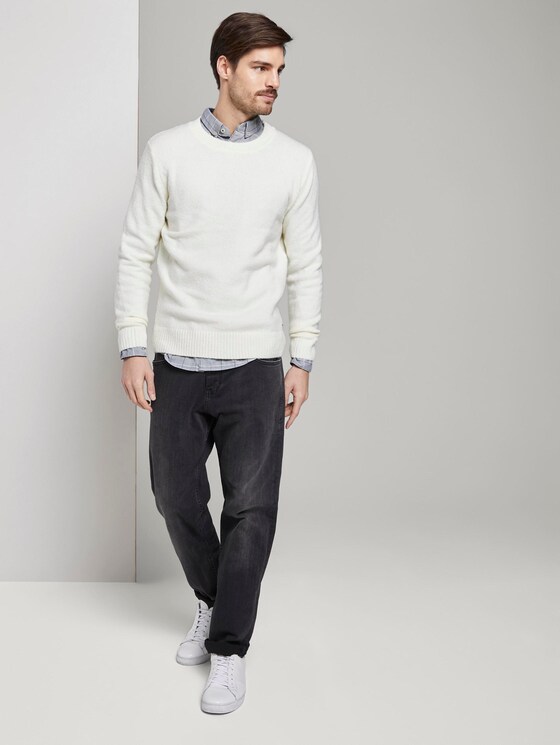 Kariertes Hemd - Männer - light grey window check Kariertes Hemd - Männer - light grey window check - 3 - TOM TAILOR