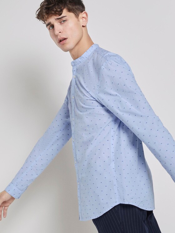 Gemustertes Hemd - Männer - blue clipper stripe Gemustertes Hemd - Männer - blue clipper stripe - 5 - TOM TAILOR Denim