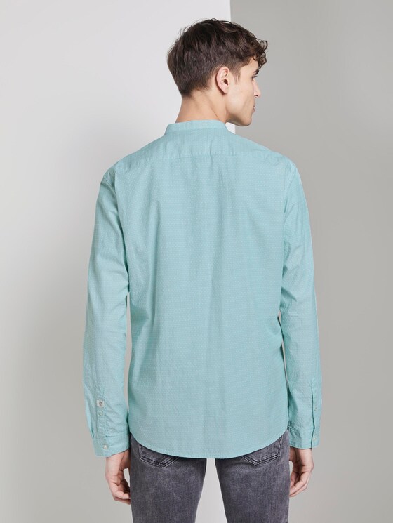 Gemustertes Hemd - Männer - mint white dobby stripe Gemustertes Hemd - Männer - mint white dobby stripe - 2 - TOM TAILOR Denim