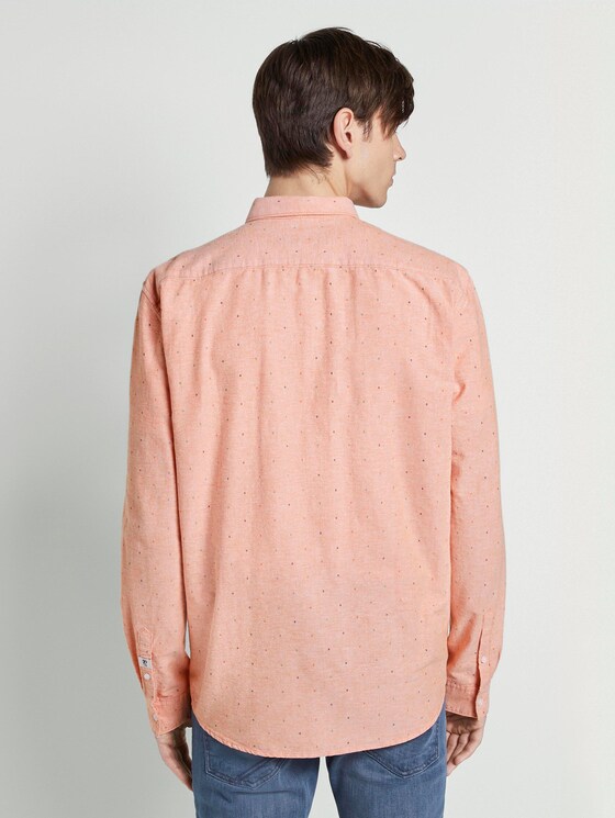 met allover print - Mannen - orange triangle mix print met allover print - Mannen - orange triangle mix print - 2 - TOM TAILOR Denim