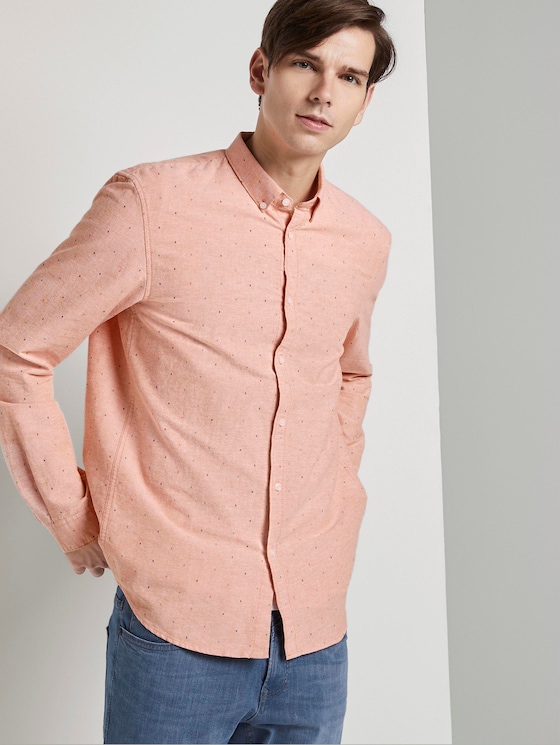 met allover print - Mannen - orange triangle mix print met allover print - Mannen - orange triangle mix print - 5 - TOM TAILOR Denim