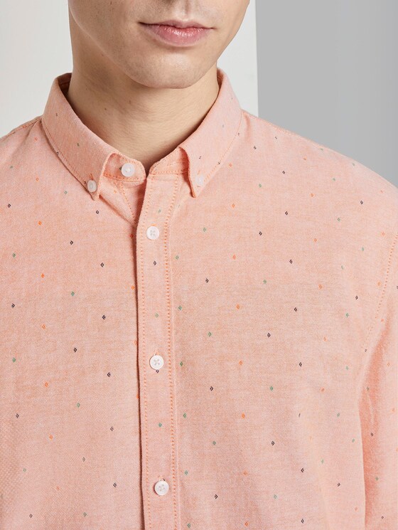 met allover print - Mannen - orange triangle mix print met allover print - Mannen - orange triangle mix print - 9 - TOM TAILOR Denim