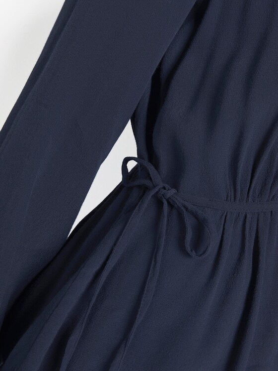Bluse mit Taillen-Detail - Frauen - Real Navy Blue Bluse mit Taillen-Detail - Frauen - Real Navy Blue - 10 - TOM TAILOR Denim
