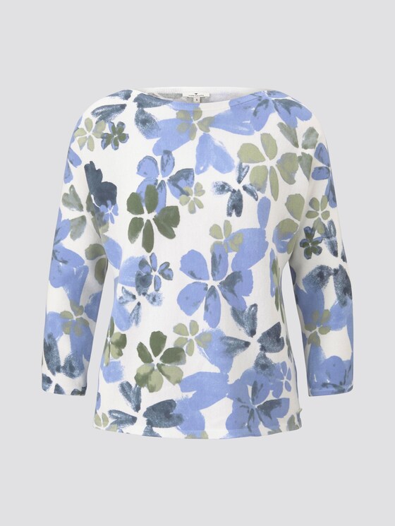 Pullover met bloemenprint - Vrouwen - watercolor floral design Pullover met bloemenprint - Vrouwen - watercolor floral design - 7 - TOM TAILOR