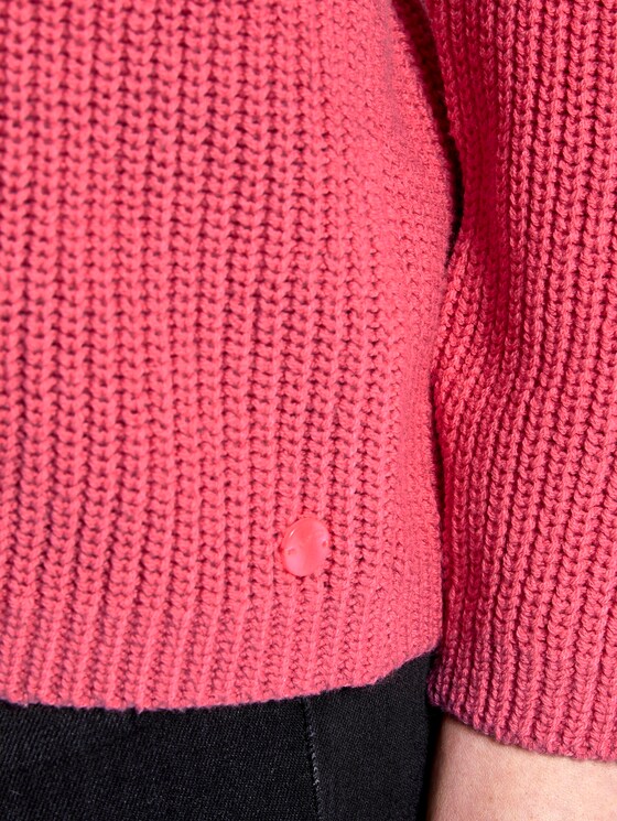 Jumper with a V-neckline - Women - charming pink Jumper with a V-neckline - Women - charming pink - 10 - TOM TAILOR