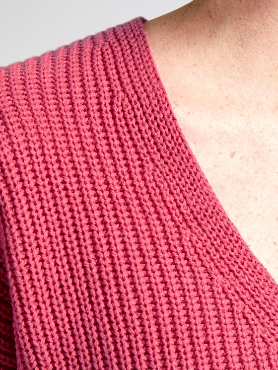 Jumper with a V-neckline - Women - charming pink Jumper with a V-neckline - Women - charming pink - 9 - TOM TAILOR