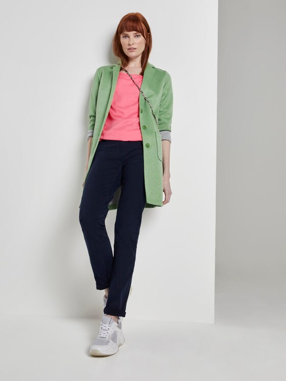 Blouse top met verstelbare tailleband - Vrouwen - charming pink Blouse top met verstelbare tailleband - Vrouwen - charming pink - 3 - TOM TAILOR