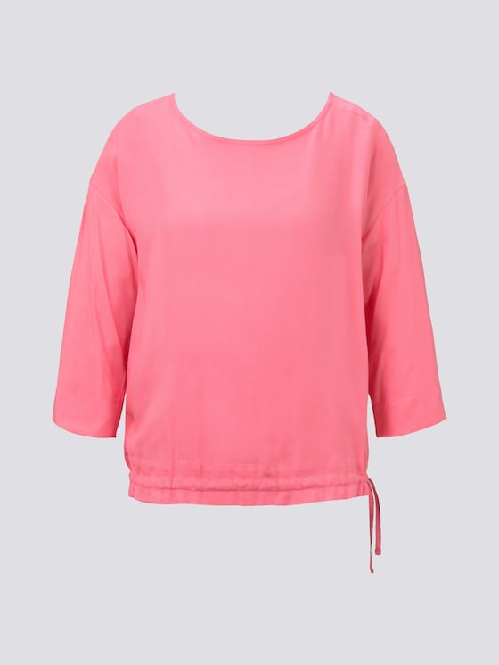 Blouse top met verstelbare tailleband - Vrouwen - charming pink Blouse top met verstelbare tailleband - Vrouwen - charming pink - 7 - TOM TAILOR