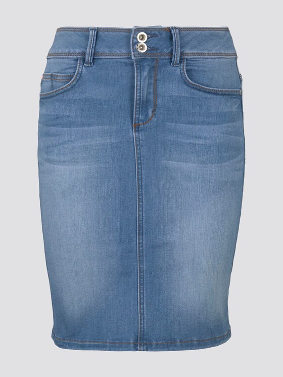Mini Jeansrock - Frauen - mid stone wash denim Mini Jeansrock - Frauen - mid stone wash denim - 7 - TOM TAILOR