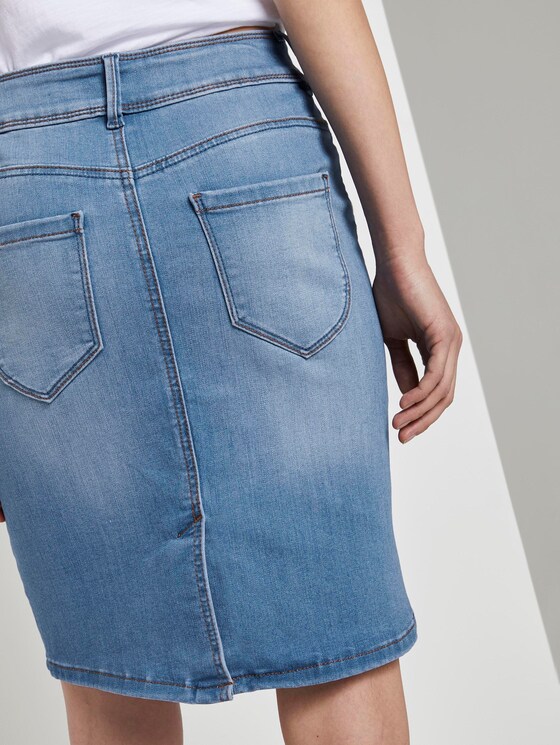 Mini Jeansrock - Frauen - mid stone wash denim Mini Jeansrock - Frauen - mid stone wash denim - 9 - TOM TAILOR