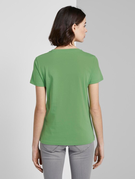 T-Shirt mit floralem Print - Frauen - sundried turf green T-Shirt mit floralem Print - Frauen - sundried turf green - 2 - TOM TAILOR