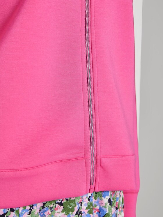 Sweatjacke mit Kapuze - Frauen - charming pink Sweatjacke mit Kapuze - Frauen - charming pink - 9 - TOM TAILOR