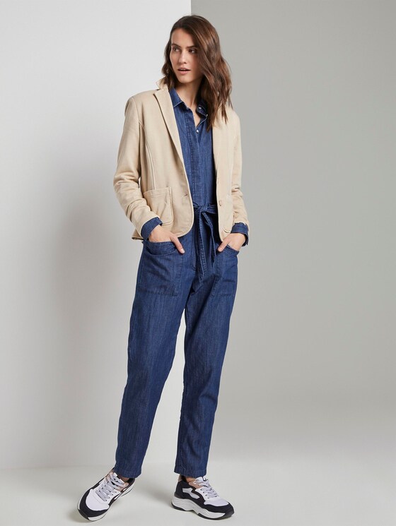 Utility Jeans-Jumpsuit - Frauen - dark stone wash denim Utility Jeans-Jumpsuit - Frauen - dark stone wash denim - 3 - TOM TAILOR